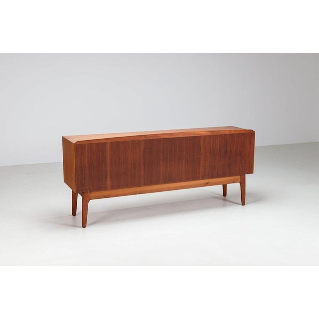 Brown Sideboard in Teak by Svend Aage Madsen for K. Knudsen & Son, Denmark, 1960 For Sale - Image 8 of 17