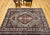 Textile 19th Century Persian Kerman Lavar Rug, Hand-Knotted Wool, Floral Design, Burgundy & Ivory, 4x6 For Sale - Image 7 of 18