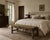 There’s a kind of quiet drama to a piece that hides its bones completely — every inch of this vintage bench, straight...