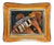 Sirio Pellegrini, The Pianist, Oil on Cardboard Painting, Framed For Sale