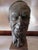 Sculpture Materials Life Sized Plaster Bust of a Gentleman With Wooden Stand, 1993 For Sale - Image 7 of 10