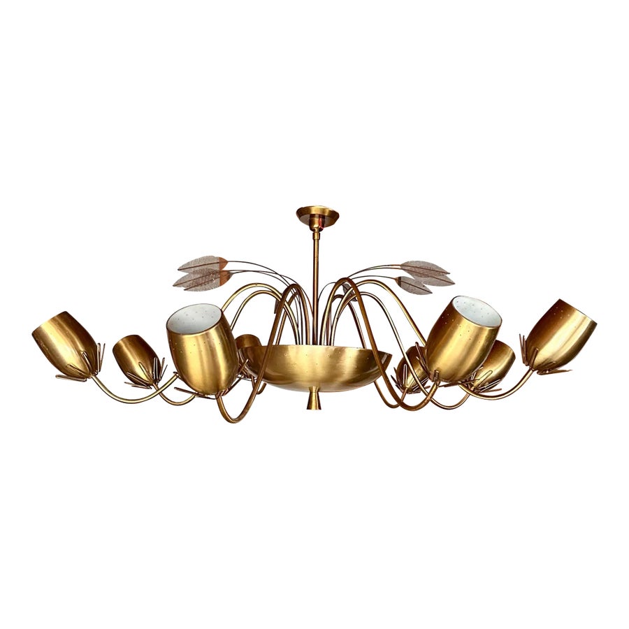 独60年代　Tynell for for Limburgヴィンテージ・ペンダント Vintage Bubble Glass Ceiling Lamp by Helena Tynell
