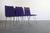 1970s Minimal Chrome Dining Chairs Set on Petite Tublular Chrome Bases West Germany - Set of 6 For Sale - Image 5 of 7