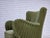 Danish Armchair in Green Furniture Velour, 1960s For Sale - Image 14 of 18