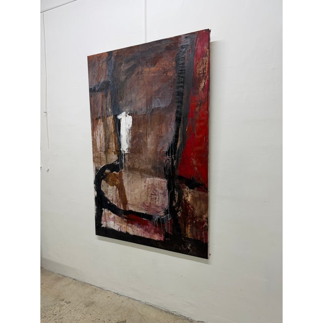 2000 - 2009 Abstract Modern Acrylic on Canvas Wall Art For Sale - Image 5 of 14
