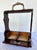 Antique Late 1800s English Oak Two Decanter Tantalus with Key - 4 pcs For Sale - Image 11 of 12