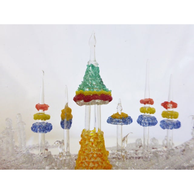 1950s Glass Case with Handmade Viking ship, 1960s For Sale - Image 5 of 9