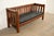 Harden Furniture Harden Furniture Antique Mission Oak Arts & Crafts Settle Sofa or Bench, Circa 1910 For Sale - Image 4 of 9