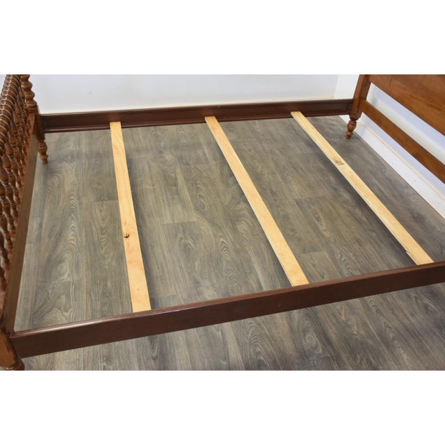 solid maple queen bed frame