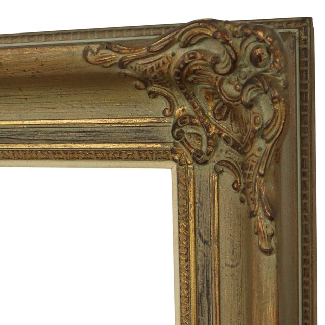 Large Baroque-Style Gilt Wooden Frame For Sale - Image 14 of 17