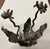 Hand Welded Iron Sculptural Brutalist Floral Candle Holder For Sale - Image 4 of 6