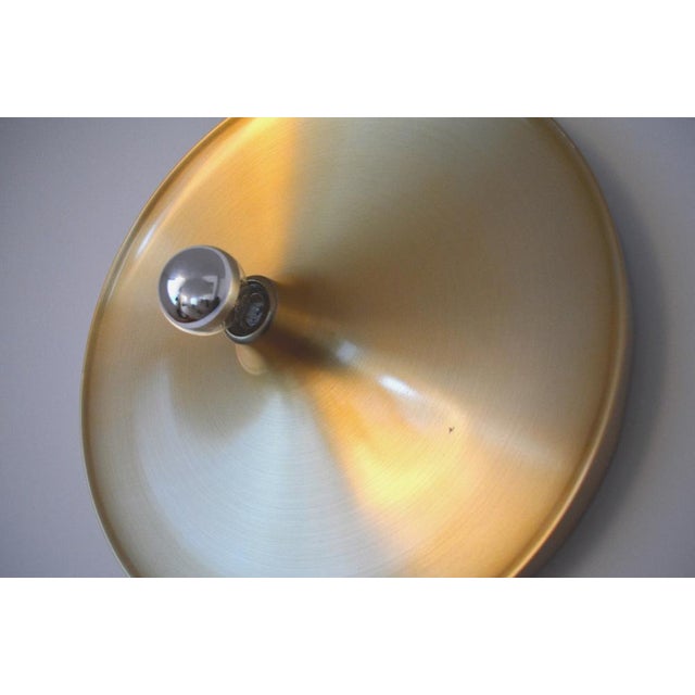 Gold Les Arcs Wall Lamp by Charlotte Perriand For Sale - Image 8 of 12