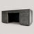 A substantial La Salle desk by Restoration Hardware, inspired by the clean proportions and utilitarian character of 1940s...