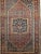 19th Century Persian Bidjar Rug, Handwoven Geometric Pattern, Burgundy & Blue, 5’ X 7’ For Sale In Chicago - Image 6 of 12
