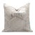 Canvello Genuine Cowhide Leather Decorative Throw Pillow With Feather Down Insert Included For Sale