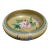 Vintage Chinese Cloisonne Enamel Bowl Bird Chrysanthemum Floral Centerpiece 8" For Sale