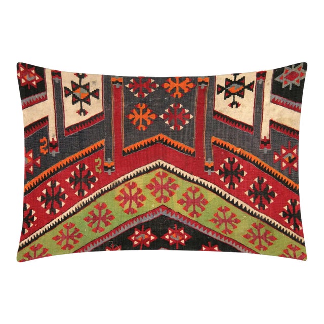 1960s Turkish Kilim Pillow For Sale