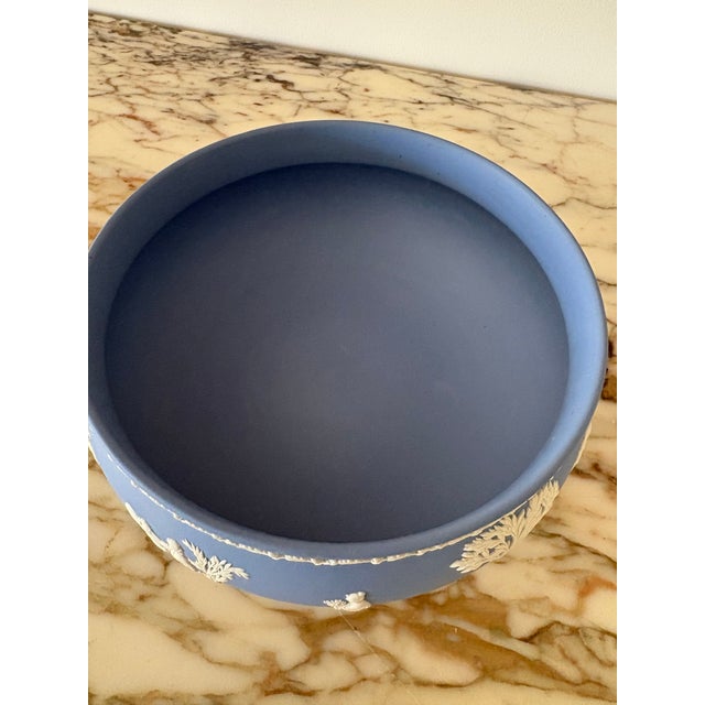 Vintage Wedgwood Imperial Centerpiece Pedestal Bowl in Augurs Motif For Sale - Image 10 of 12