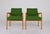 Mid-Century Modern Modernist Armchairs, 1950s, Set of 2 For Sale - Image 3 of 11