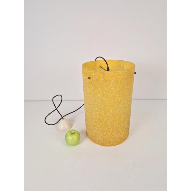 1960s Vintage Sugar Tube Pendant Lamp by John and Sylvia Reid for Rotaflex, 1960s For Sale - Image 5 of 11