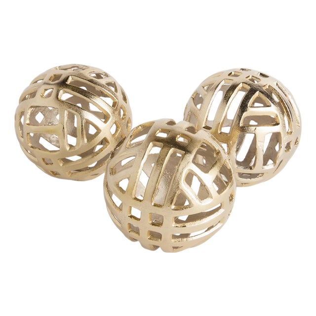Candace Orbs Large, Set Of 3 For Sale