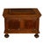 Antique Carved Walnut & Iron Coffer Chest Strong Guild Box Simmern Germany 1737 For Sale - Image 13 of 18