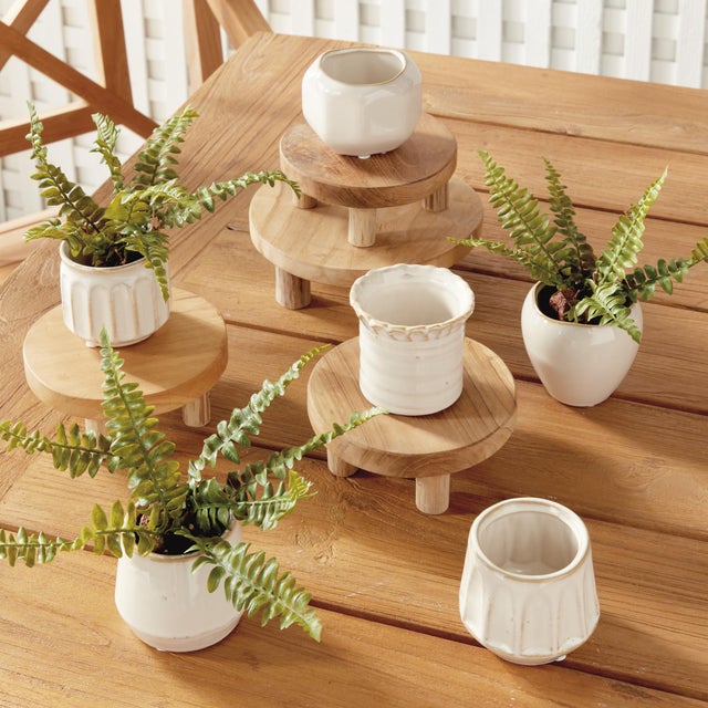 Kenneth Ludwig Chicago Dezie Mini Pots, Set Of 6 For Sale - Image 4 of 14