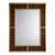 Bedford Gold Whiskey Burl Mirror For Sale