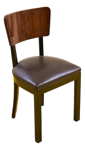 Vintage Chair in Synthetic Leather