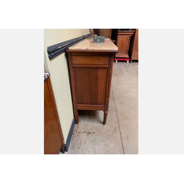 1910s Antique Art Nouveau Walnut Sideboard, 1910 For Sale - Image 5 of 13