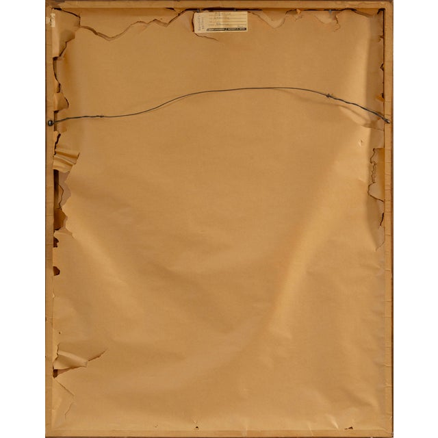 Mid-Century Modern Anton Refregier (1905-1979) Dreaming Signed Charcoal Drawing Mid-Century Modern For Sale - Image 3 of 7