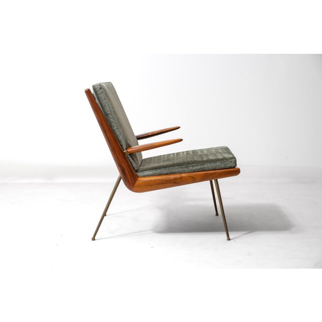 Boomerang Lounge Chair by Peter Hvidt & Orla Møgaard-Nielsen, 1990s For Sale - Image 4 of 17