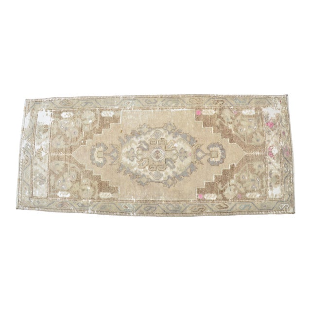 1950s Turkish Anatolian Small Rug For Sale