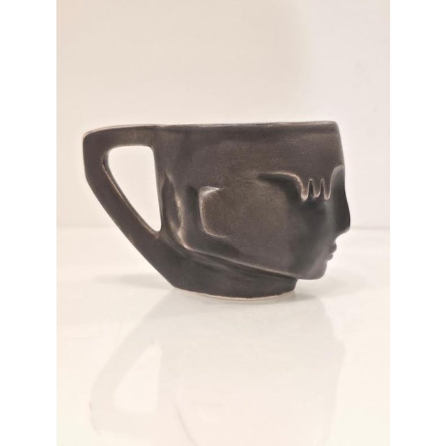 Warrior 2 Sculptural Ristretto Cup by Tamara Barnoff For Sale - Image 4 of 8