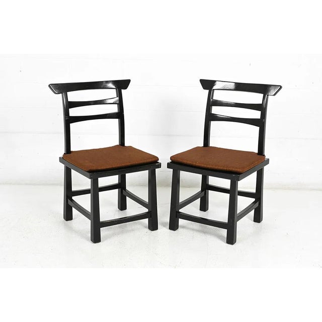 Set 6 Maria Yee Ming Style Dining Chairs For Sale In New York - Image 6 of 16