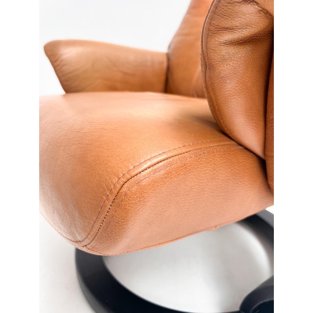 Relax Chair with Ottoman by Hjort Knudsen, 1990s For Sale - Image 18 of 18