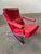 Mid-Century Red Lounge Chair, 1970s For Sale - Image 9 of 9