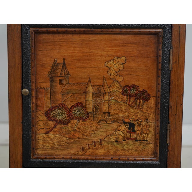 Chinoiserie Decorated Pagoda Chinese Chippendale Curio Shelf For Sale - Image 14 of 18