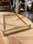Mid-Century Modern Brass and Glass Serving Tray For Sale - Image 4 of 6