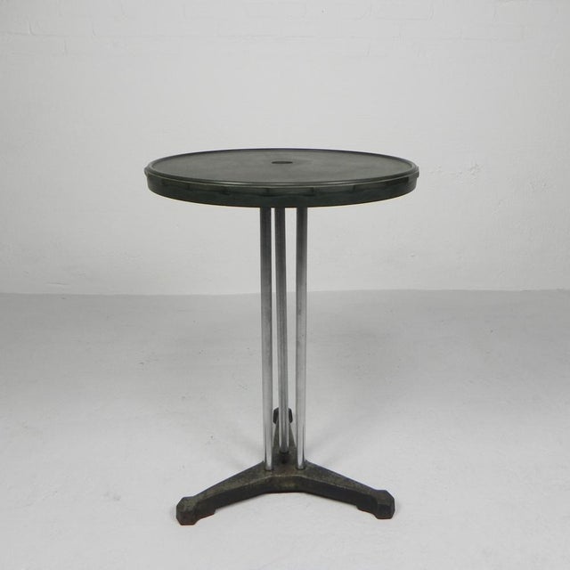 Art Deco Bistro Table with Bakelite Top, 1930s For Sale - Image 16 of 16