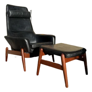 Epic Danish Madsen and Schubell Lounge and Ottoman