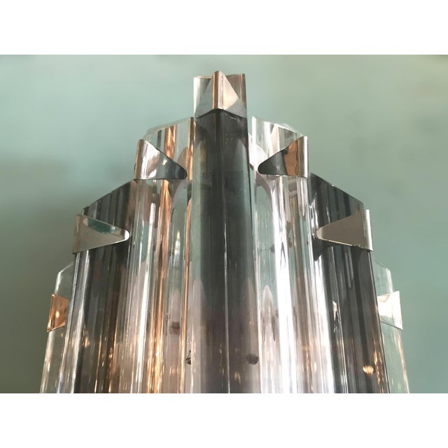Not Yet Made - Made To Order 21st Century Maestoso Murano Triedri Glass Rod Sconce by Fabio LTD For Sale - Image 5 of 10