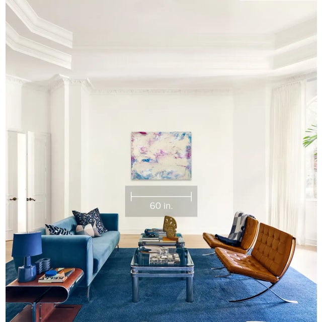 Mirtha Moreno Mirtha Moreno, Oil Painting on Panel Titled: "Sky Fall"", 2020 For Sale - Image 4 of 12