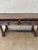 Spanish Walnut Console Table with Carved Drawers, 1920 For Sale - Image 4 of 12