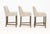 Modern Four Hands "Aria" Upholstered Bar Stools, 3 For Sale - Image 3 of 9