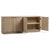 Rippled Elm Four-Door Sideboard For Sale - Image 4 of 7