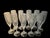 Mikasa 1990s French Mikasa Crystal Champagne Flutes - Set of 10 For Sale - Image 4 of 6