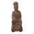 19th Century Chinese Carved Wooden Ancestor Figure For Sale