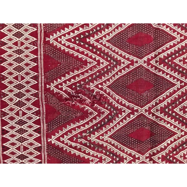 Vintage Moroccan Kilim For Sale - Image 4 of 18