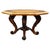 19th Century English Victorian Burr Walnut Centre Table, 1860s For Sale - Image 15 of 15